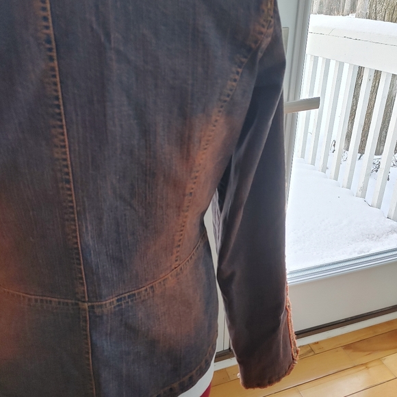 NWOT Amazing unique Chagall Jean jacket - Picture 5 of 10
